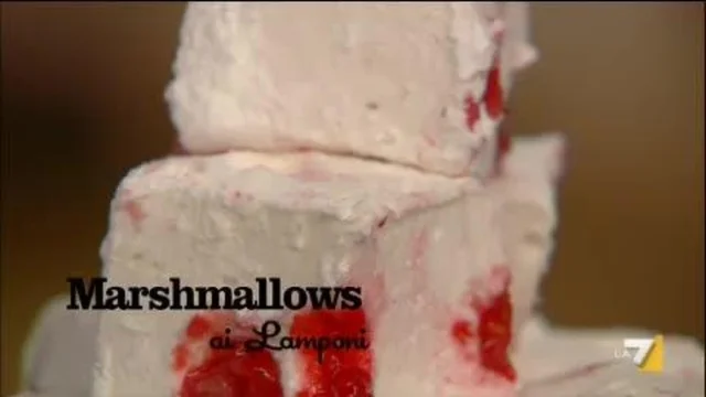 Marshmallows ai lamponi