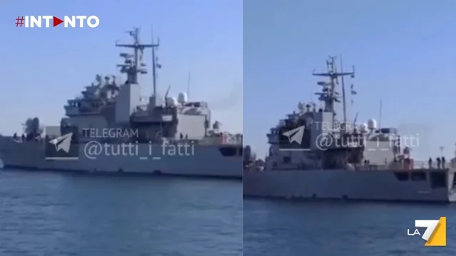 Partita da Brindisi la nave con i migranti diretta a Gjader in Albania