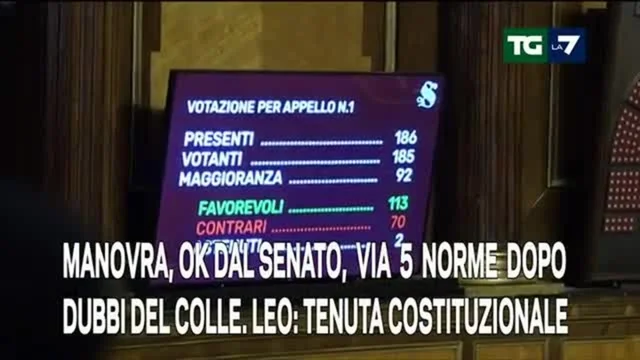 TG LA7 edizione delle 13.30