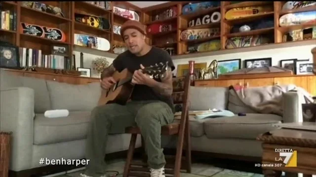 Ben Harper dal vivo a Propaganda Live: "Don't let me disappear"