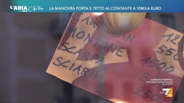 La Manovra porta il tetto al contante a 10mila euro
