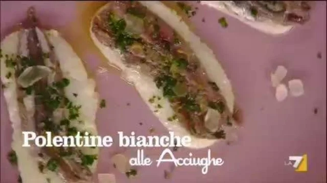 Polentine bianche alle acciughe