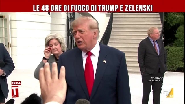 Le 48 ore di fuoco di Trump e Zelensky