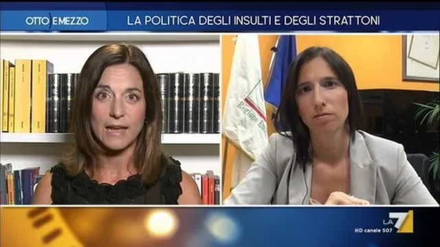 La politica degli insulti e degli strattoni - Otto e Mezzo - Puntata del 09/09/2020