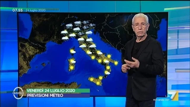 Omnibus - Meteo del 24/07/2020