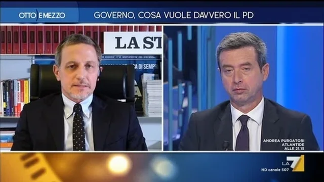 Governo, cosa vuole davvero il Pd - Otto e Mezzo - Puntata del 23/09/2020