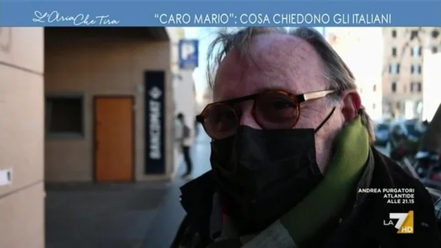 "Caro Mario": cosa chiedono gli italiani