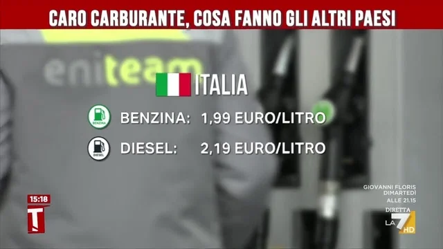 Caro carburante, cosa fanno gli altri paesi