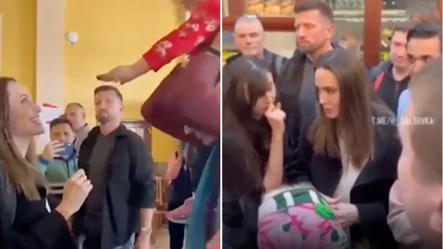 Ucraina, Angelina Jolie in visita a sorpresa ai bambini e agli sfollati di Leopoli