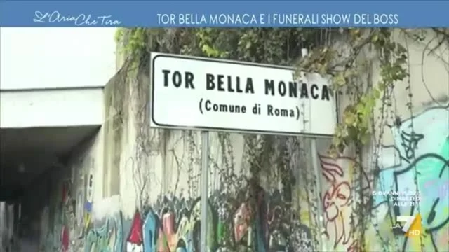 Tor Bella Monaca e i funerali show del boss