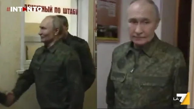 Putin in uniforme militare visita alle truppe a Kursk: "Sconfiggere il nemico nel più breve tempo possibile"