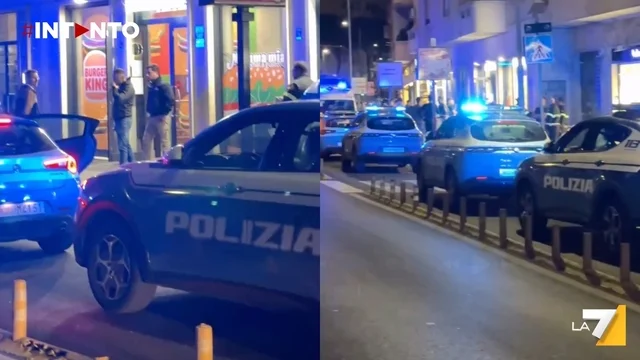 Roma, uomo armato si barrica in un Burger King: arrestato dopo ore di tensione