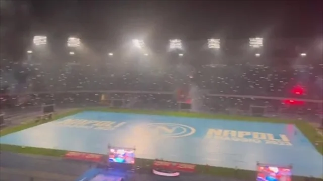 Il Napoli è campione d'Italia: le immagini della festa allo Stadio Maradona