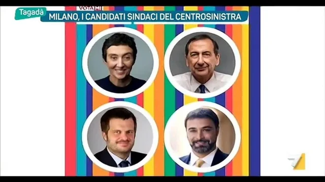 Milano, i candidati sindaci