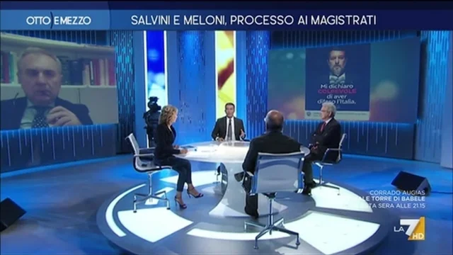 Salvini e Meloni, processo ai magistrati - Otto e Mezzo - Puntata del 16/9/2024