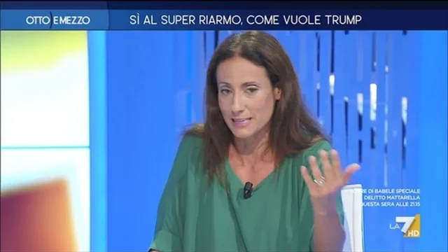 Si al super riarmo, come vuole Trump -  Otto e Mezzo
