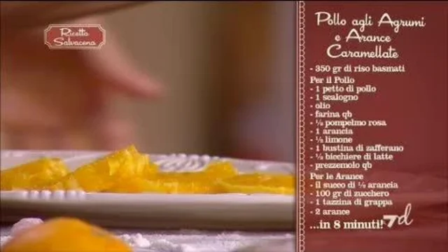 Pollo agli Agrumi e Caramello di Arance