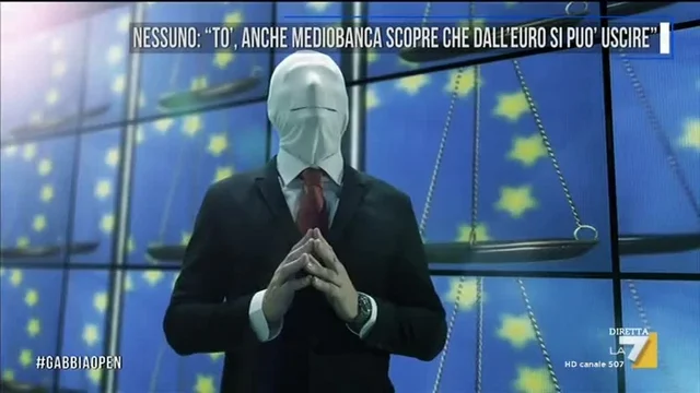 Nessuno: ''To', anche Mediobanca scopre che dall'euro si può uscire''