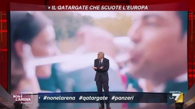 Qatargate, Giletti: "Vi faccio vedere una cosa strana...". E mostra un video