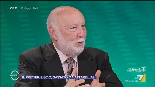 Il premier: liscio, gassato o Mattarella?