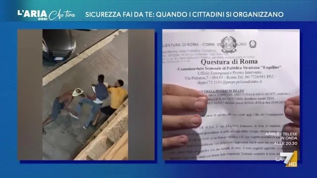 Per Piantedosi l'Italia è 'tra i luoghi più sicuri al mondo' ma a Roma i residenti non sono d'accordo: "Questa è la situazione"
