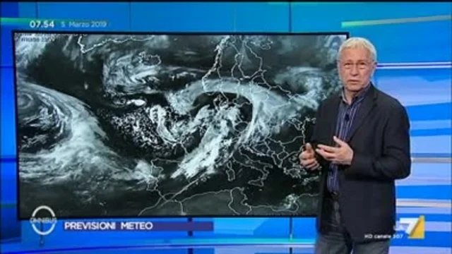 Le previsioni del tempo del 5 marzo