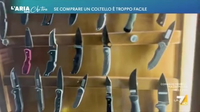 Se comprare un coltello è troppo facile