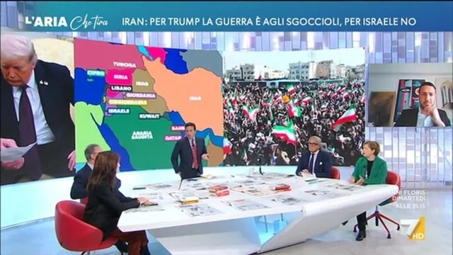 L'Aria Che Tira - Puntata del 10/3/2026