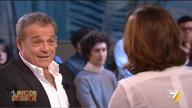 Claudio Amendola a Le invasioni Barbariche