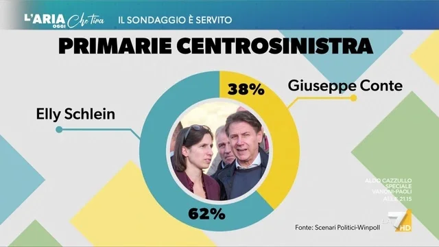 Sondaggi campo largo e primarie, Mannheimer: "Vince Schlein su Conte"