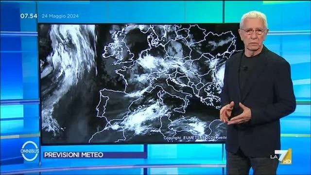 Meteo LA7 25/5/2024