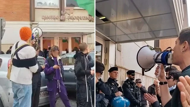 Roma, studenti minacciano David Parenzo davanti a La7: "Fateci salire!"