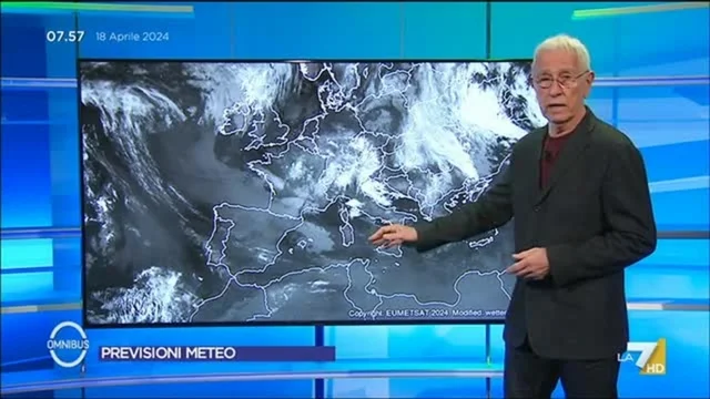 Meteo LA7 - 18/4/2024