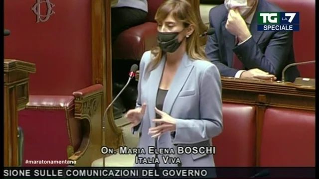 Camera, Maria Elena Boschi: "La nascita del Governo Draghi è stata una scelta politica, voteremo compatti la fiducia"