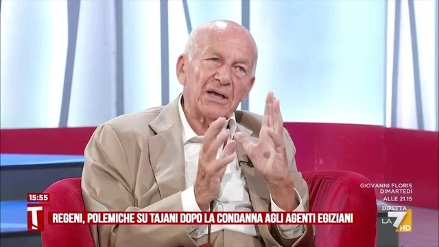 Regeni, la stoccata di Bertinotti: "Intervista di Tajani deprimente"