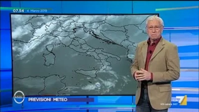 Le previsioni del tempo del 4 marzo