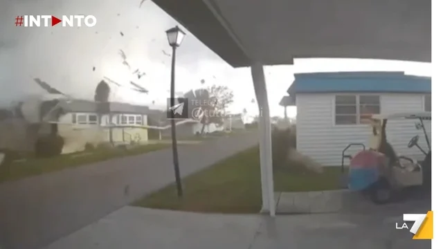 Un potente tornado devasta la Florida: gravi danni a case e infrastrutture
