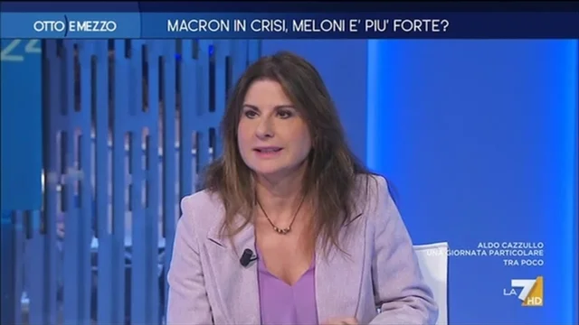 Macron in crisi, Meloni è più forte? Otto e Mezzo - Puntata del 4/12/2024