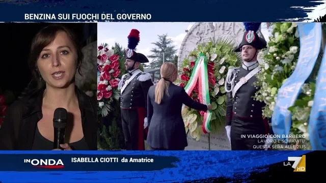 Meloni ad Amatrice a 10 dal sisma. Ciotti: “C’è ancora chi aspetta la propria casa”