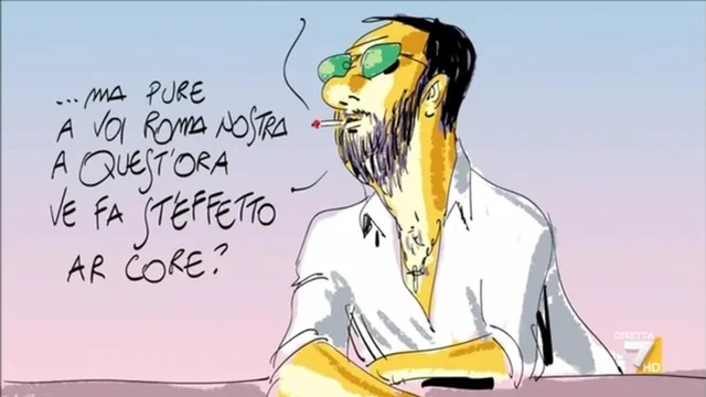 Il cartoon del genio Makkox: "Miezojuorn cowboy"