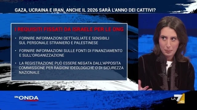 Gaza, Cecilia Sala: "ONG sono indispensabili"