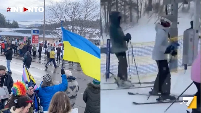 JD Vance insultato sulle piste da sci in Vermont: il video