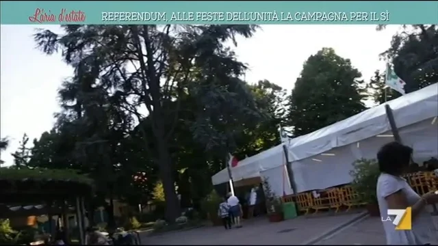 Referendum, alle feste dell'Unità la campagna per il Sì