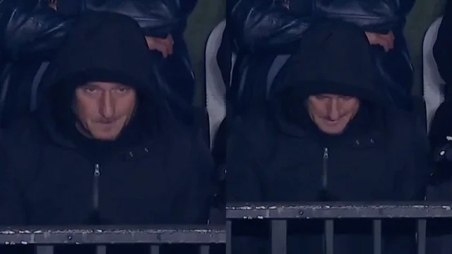 Francesco Totti avvistato in tribuna di una squadra all'estero: i fan si scatenano