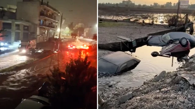 Grecia sotto attacco, una città vittima del clima: il video
