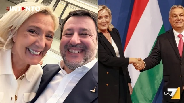Salvini e Orban al fianco di Marine Le Pen: "Je suis Marine Le Pen"