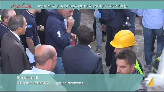 Renzi alla sfida della ricostruzione