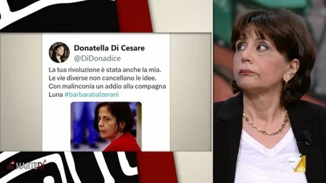Parla Donatella Di Cesare dopo la bufera sul suo post sull'ex brigatista Barbara Balzerani