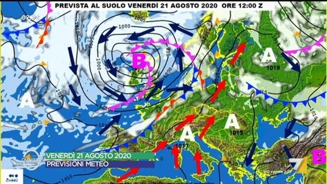 Omnibus - Meteo del 21/08/2020