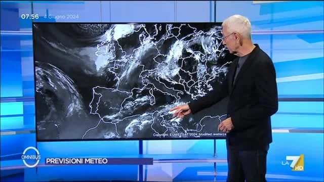 Meteo LA7 - 4/6/2024